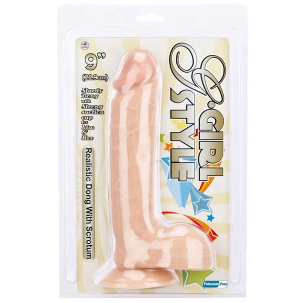 NMC G-Girl Style 9" Realistic Dong