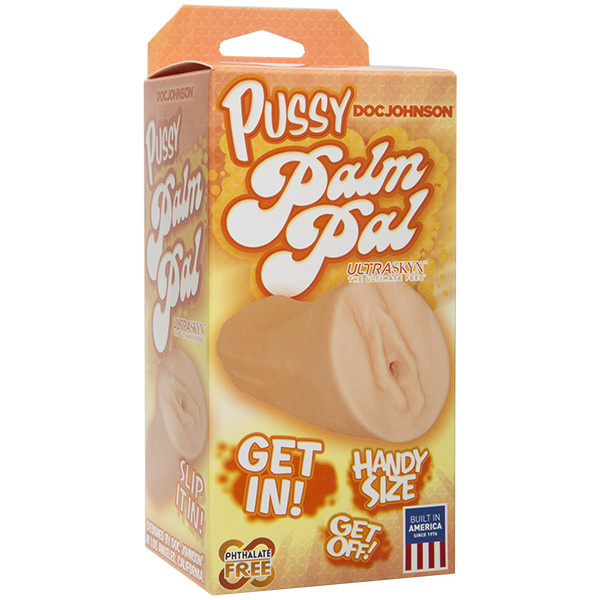 Doc Johnson Toys Palm Pal Natural ULTRASKYN Masturbator: Pussy