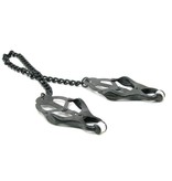 Spartacus Black Butterfly Clamp with Link Chain
