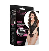 X-Gen Products Remote Vibrating Lace and Mesh Teddy (Plus Size)