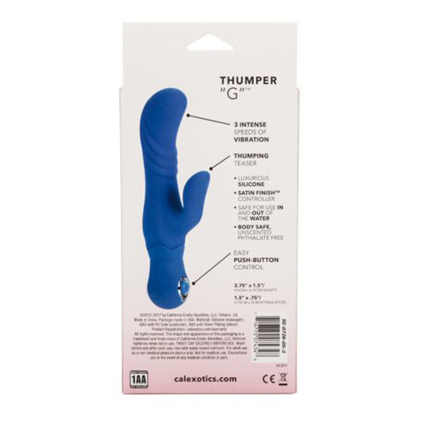 Cal Exotics Thumper G Vibe (Blue)