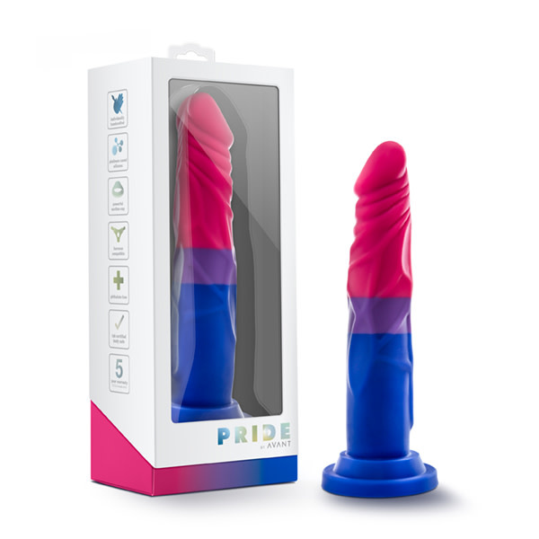 Blush Novelties Avant Pride P8 Silicone Dildo - Love