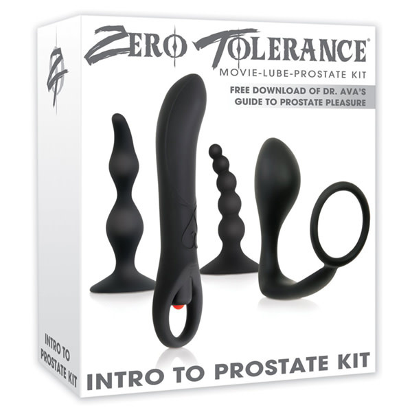 Evolved Toys Zero Tolerance Intro to Prostate Kit (Black)