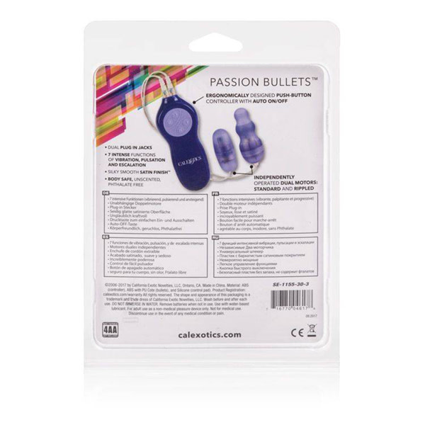 Cal Exotics Passion Bullets - Bullet and Mini Probe Kit