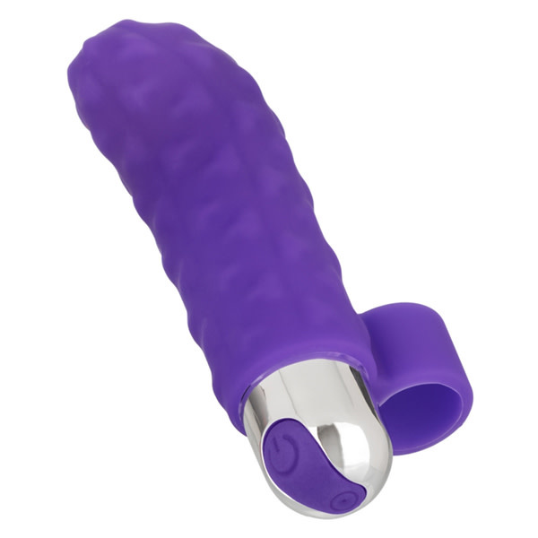 Cal Exotics Intimate Play Rechargeable Finger Vibe (Purple)