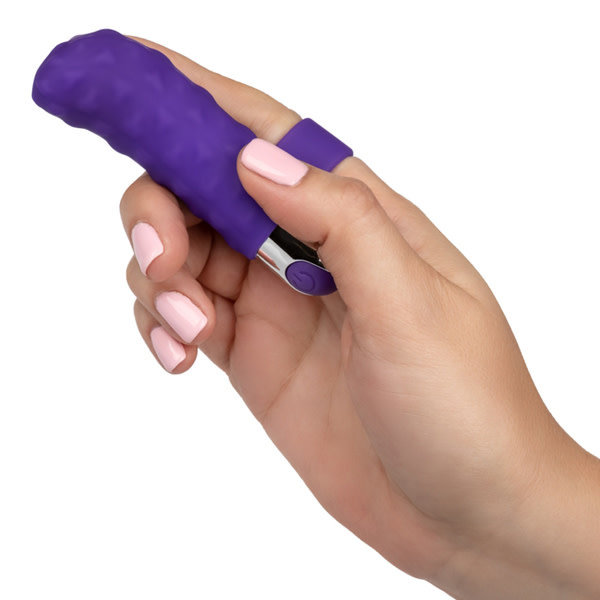 Cal Exotics Intimate Play Rechargeable Finger Vibe (Purple)