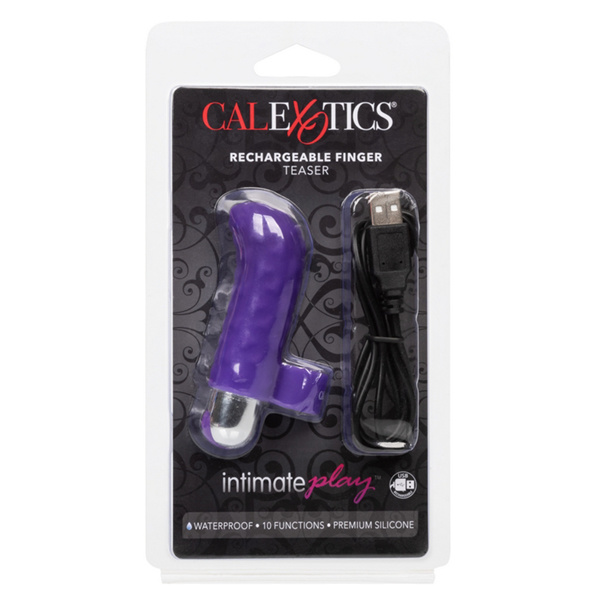 Cal Exotics Intimate Play Rechargeable Finger Vibe (Purple)