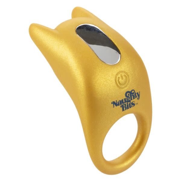 Cal Exotics Naughty Bits Vibrating Cock Ring Horny AF