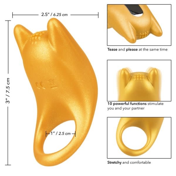 Cal Exotics Naughty Bits Vibrating Cock Ring Horny AF