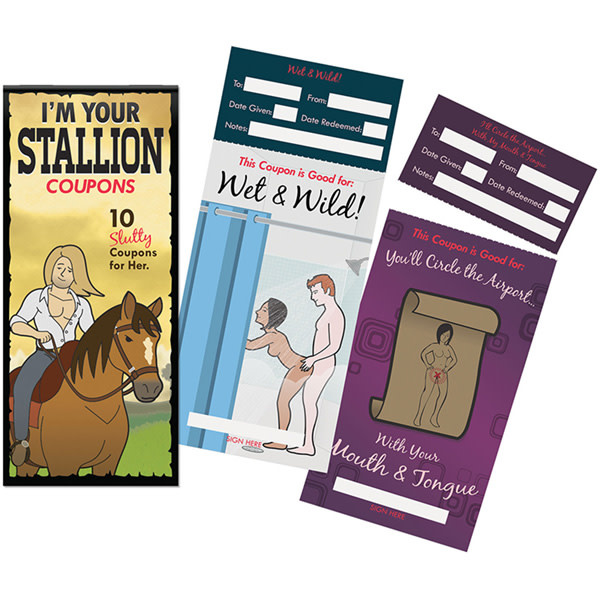 Kheper Games I’m Your Stallion Coupon Book