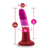 Blush Novelties Avant Pride P3 Silicone Dildo - Beauty