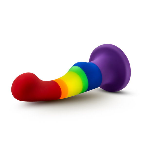 Blush Novelties Avant Pride P1 Silicone Dildo - Freedom