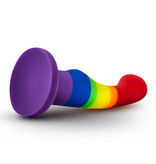 Blush Novelties Avant Pride P1 Silicone Dildo - Freedom