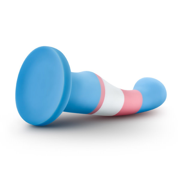 Blush Novelties Avant Pride P2 Silicone Dildo - True Blue