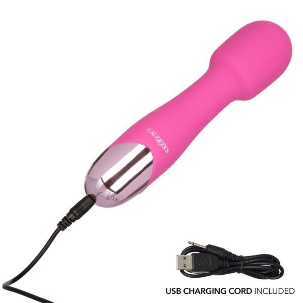 Cal Exotics Mini Miracle Massager Rechargeable Wand (Pink)