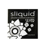 Sliquid Lubricants Sliquid Silver Silicone Lubricant [Foil Pack] 0.17 oz /5 ml