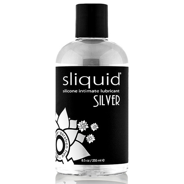 Sliquid Lubricants Sliquid Silver Silicone Lubricant 8.5 oz (255 ml)