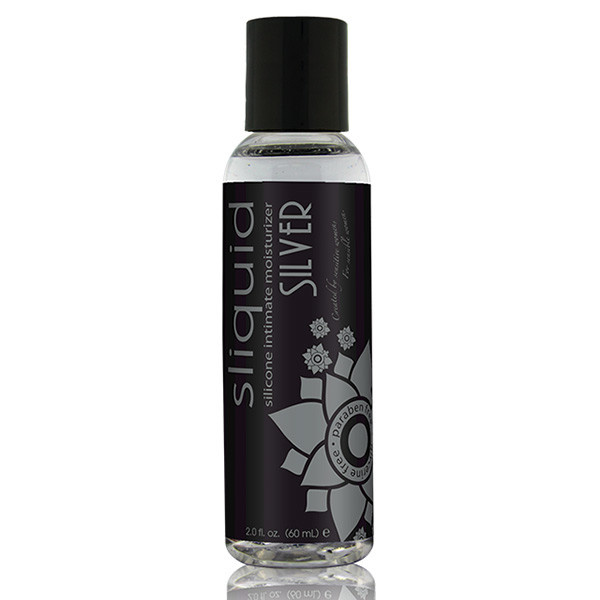 Sliquid Lubricants Sliquid Silver Silicone Lubricant 2 oz (60 ml)