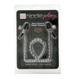 Cal Exotics Silver Beaded Nipple Clamps