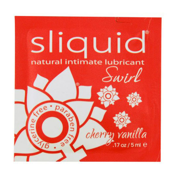 Sliquid Lubricants Sliquid Organics Swirl Flavoured Lubricant [Foil Pack] 0.17 oz /5 ml