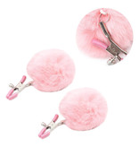 Premium Products Premium Furry Ball Nipple Clamps