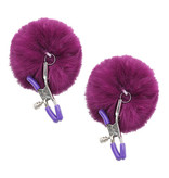 Premium Products Premium Furry Ball Nipple Clamps