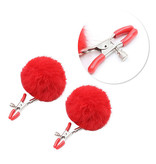 Premium Products Premium Furry Ball Nipple Clamps