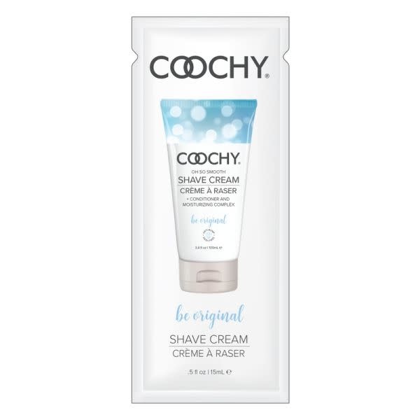 Classic Brands Coochy Shaving Cream 0.5 oz (15 ml) Foil Pack
