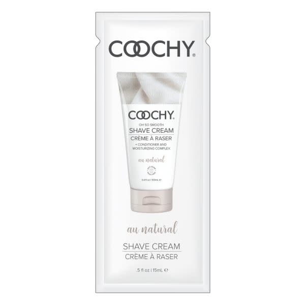 Classic Brands Coochy Shaving Cream 0.5 oz (15 ml) Foil Pack