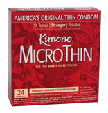 Kimono Condoms Kimono MicroThin Condoms 24 Pack