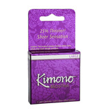 Kimono Condoms Kimono MicroThin Large Condoms 3 Pack