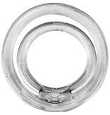 Screaming O RingO 2 Cock Ring with Ball Sling (Clear)