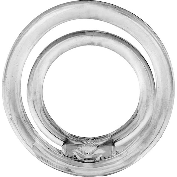 Screaming O RingO 2 Cock Ring with Ball Sling (Clear)