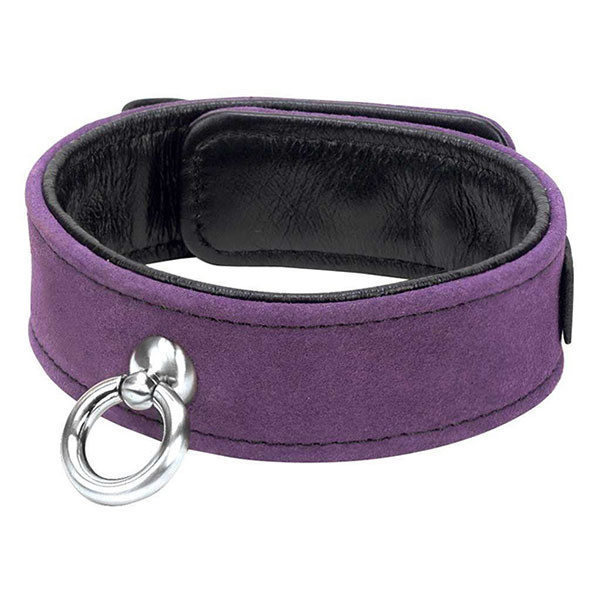 BMS Enterprises Punishment Purple Suede Collar