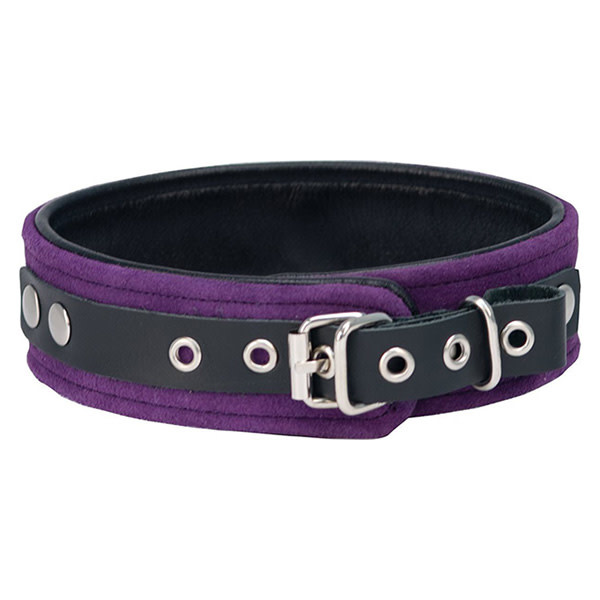BMS Enterprises Punishment Purple Suede Collar