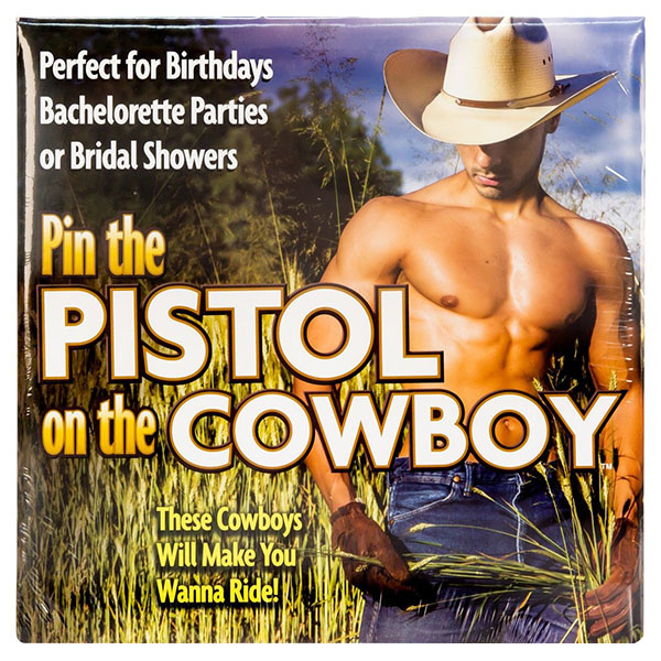 Little Genie Pin the Pistol on the Cowboy