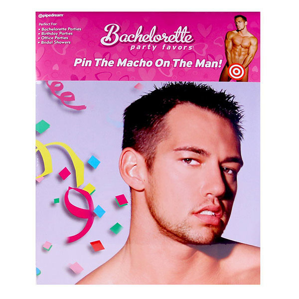 Pipedream Products Pin the Macho on the Man