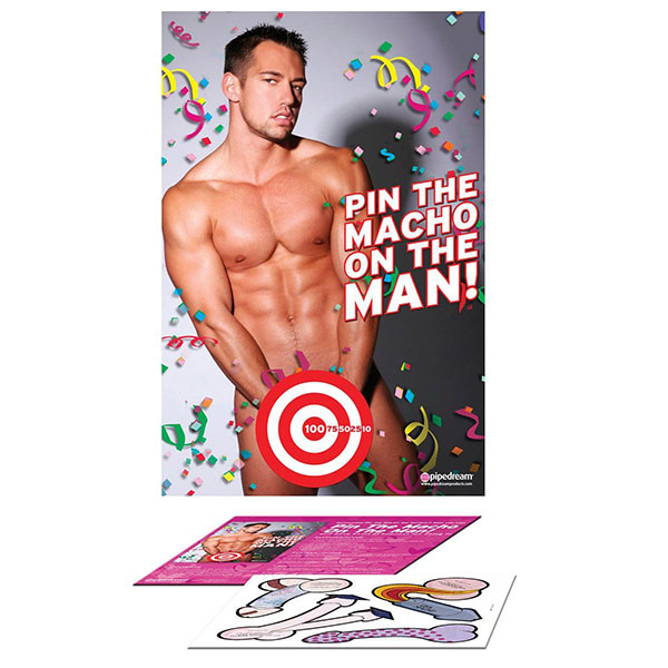 Pipedream Products Pin the Macho on the Man