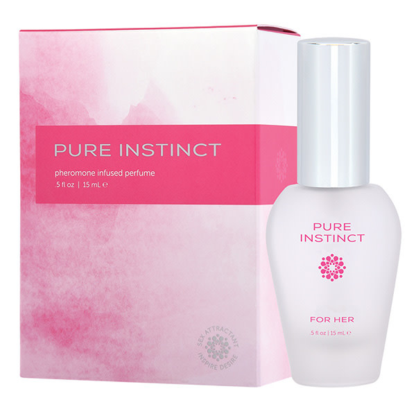Classic Brands Pure Instinct Pheromone-Infused Perfume For Her 0.5 oz (15 ml)