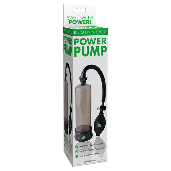 Pipedream Products Beginner's Power Pump (Smoke)