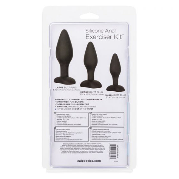 Cal Exotics Silicone Anal Exerciser Kit