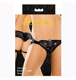 Sportsheets Vibrating Black Corsette Strap-On Harness