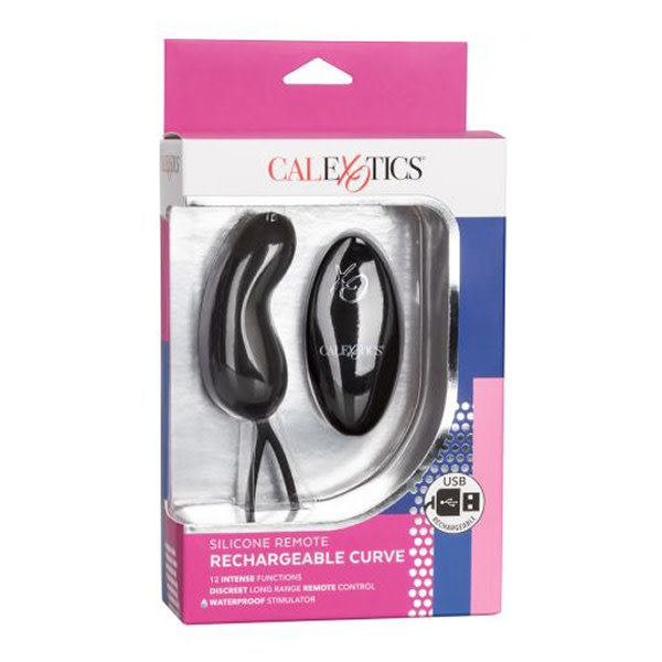 Cal Exotics Silicone Remote Rechargeable Curve Vibe