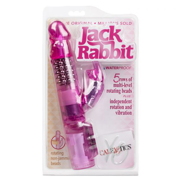 Cal Exotics Waterproof Jack Rabbit Vibe (Pink)