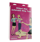 Pipedream Products Bachelorette Party Favors Midget Man Inflatable Ring Toss