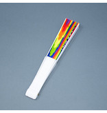 Andrew Christian Menswear Pride Stripe Fan (16")