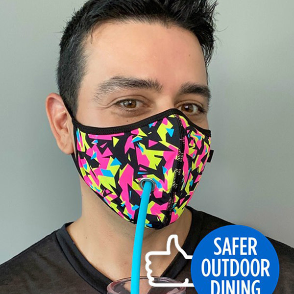 Andrew Christian Menswear Safer Outdoor Dining Fierce Mask