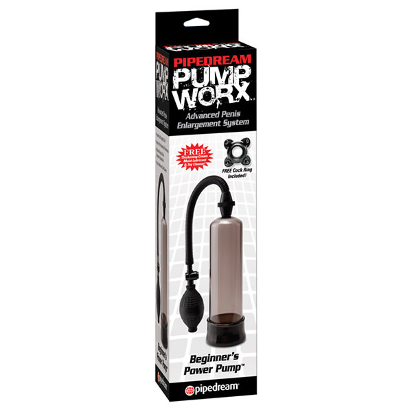 Pipedream Products Pump Worx Beginner's Power Pump (Smoke)