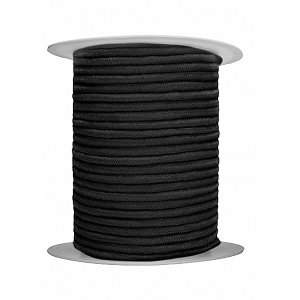 Shots America Toys Ouch! 100 Meter Thick and Soft Bondage Rope (Black)