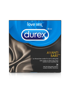 Durex Condoms Durex Avanti Bare Latex Condoms 24 Pack